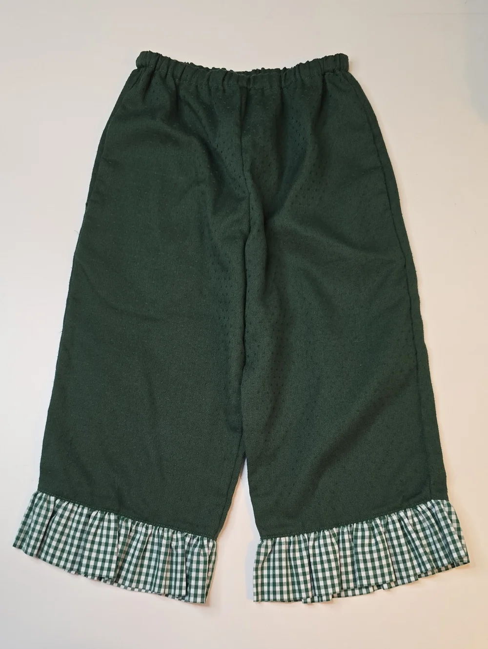 Rosalina Collections Green Gingham Holiday Set